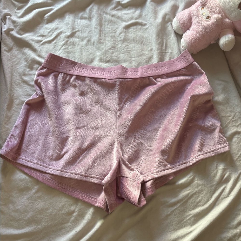 Juicy Couture Light Pink Lounge Shorts